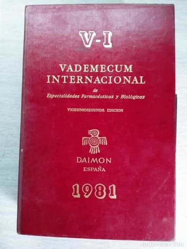 VADEMECUM INTERNACIONAL V I 1981