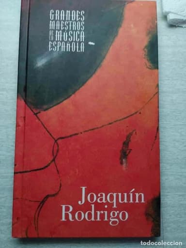 GRANDES MAESTROS DE LA MÚSICA ESPAÑOLA - VOL 1 - 2 CDS + LIBRO - JOAQUIN RODRIGO RTVE MÚ