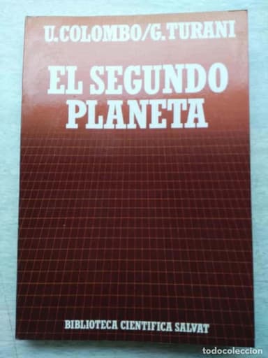 EL SEGUNDO PLANETA COLOMBO TURANI BIBLIOTECA CIENTÍFICA SALVAT