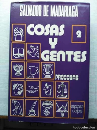 COSAS Y GENTES . PROCOSAS. ESPASA CALPE