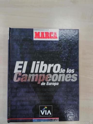 EL LIBRO DE LOS CAMPEONES DE EUROPA