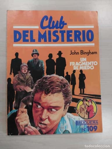 CLUB DEL MISTERIO Nº 109 UN FRAGMENTO DE MIEDO.COMBINA GASTOS DE ENVIO