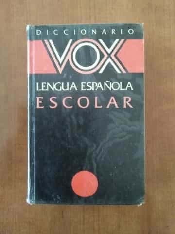 Diccionario escolar de la lengua española