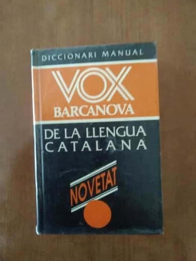 Diccionari manual de la llengua catalana