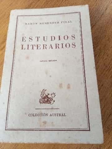 ESTUDIOS LITERARIOS 