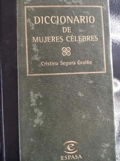 Diccionario de mujeres célebres