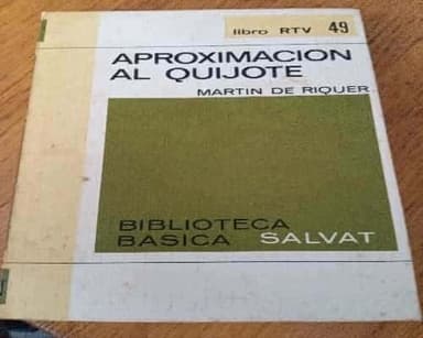 APROXIMACIÓN AL QUIJOTE