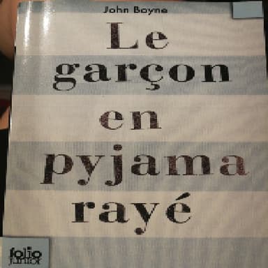 Le Garcon en pyjama rayé En Pyjama Raye