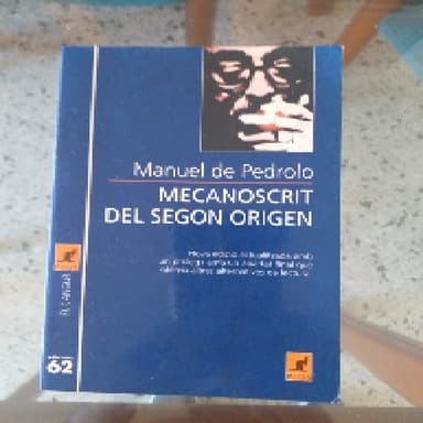 Mecanoscrit del segon origen
