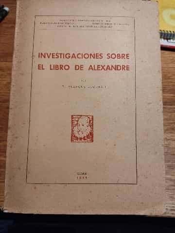 investigaciones sobre el libro de Alexandre