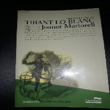 Tirant lo blanc