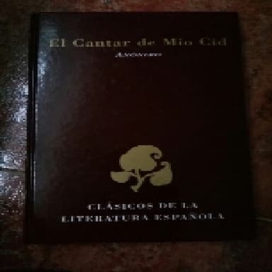 El cantar del Mío Cid