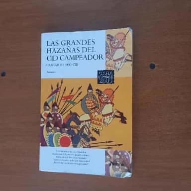 Las Grandes Hazanas Del Cid Campeador The Great Deeds Of The Cid