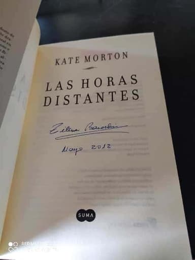 Las horas distantes