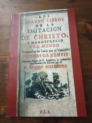 La imitación de Cristo