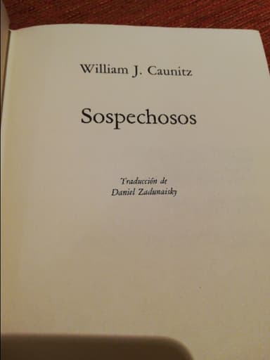 Sospechosos