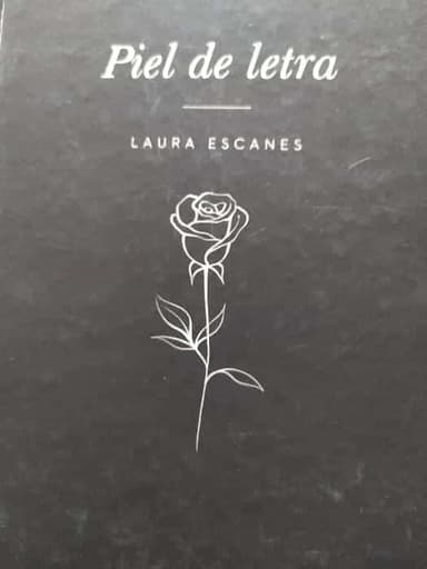 Piel de letra