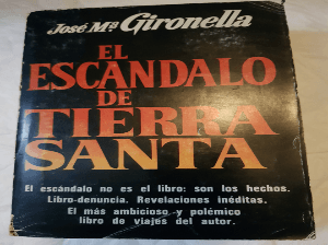 El escándalo de tierra santa