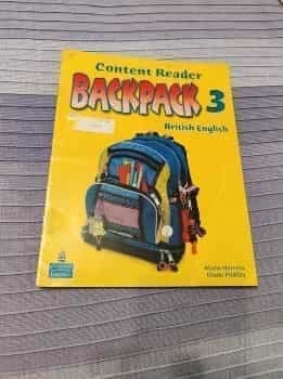 Backpack Level 3 Reader