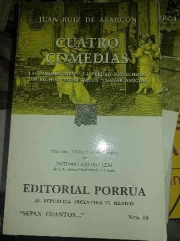 Cuatro comedias