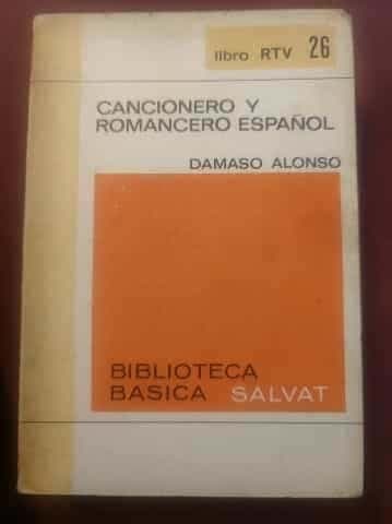 cancionero y Romancero Español