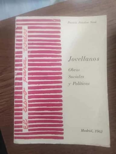 Jovellanos obras sociales y políticas 