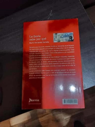 La lluvia sabe por qué