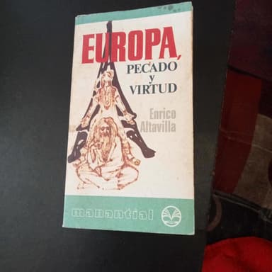Europa, pecado y virtud. 