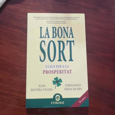 La bona sort : claus per a la prosperitat