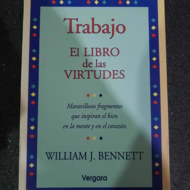 Trabajo - El Libro de Las Virtudes