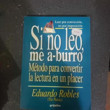 Si No Leo, Me A-burro