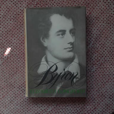 The life of Byron