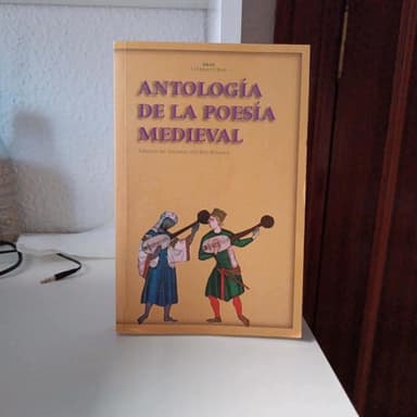 Antologia De La Poesia Medieval  Anthology of Medieval Poetry (Akal Literaturas)