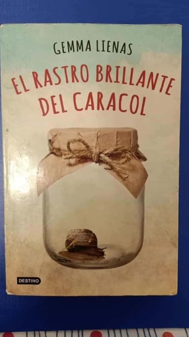 El rastro brillante del caracol