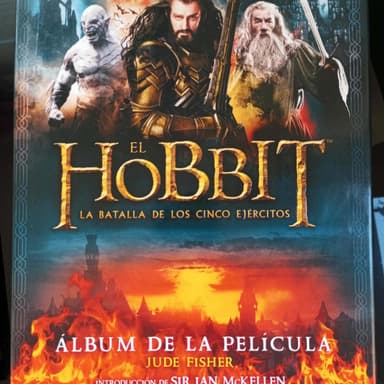 El Hobbit. La Batalla de los Cinco Ejércitos. Álbum de la película