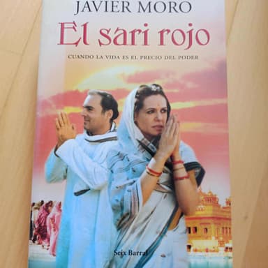 El sari rojo