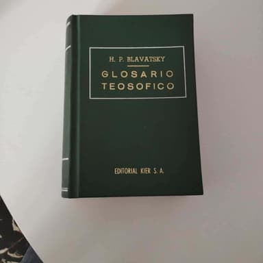Glosario teosófico