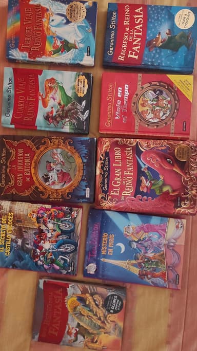Libros de Geronimo Stilton y Tea Stilton 