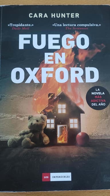 Fuego en Oxford
