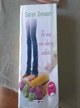 Te vas sin decir adiós