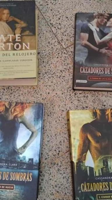 Cazadores de sombras 1,2 y 5 y la hija del relojero