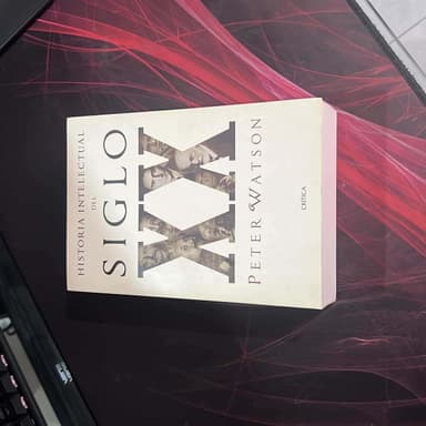 Historia intelectual del siglo XX