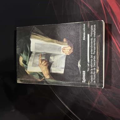 Tratado de la reforma del entendimiento. Principios de filosofía de Descartes. Pensamientos metafísicos. - 1. edición