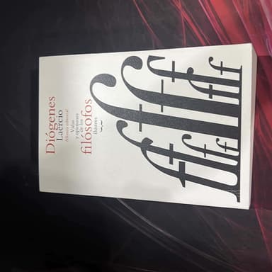 Vidas y opiniones de los filósofos ilustres  Lives and opinions of eminent philosophers