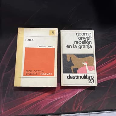 1984 y Rebelión en la granja 