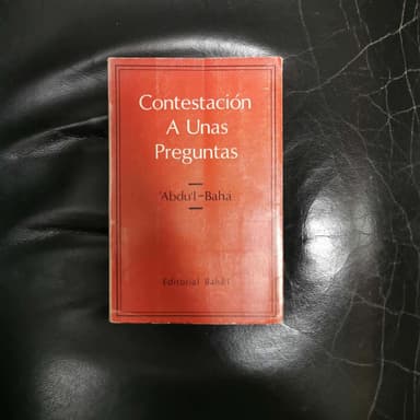 Contestación a unas preguntas
