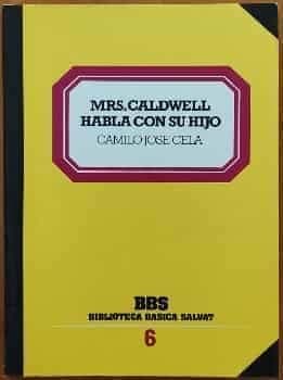 Mrs. Caldwell habla con su hijo