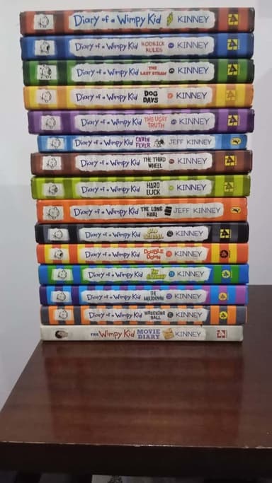 Coleccion Diary of a Wimpy Kid