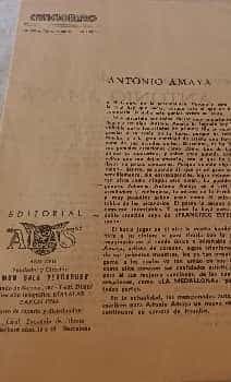 Antonio Amaya Cancionero 