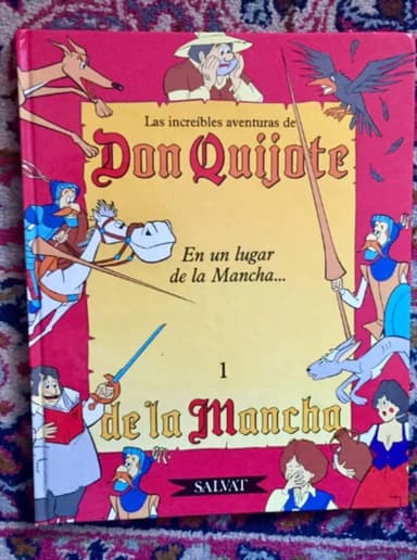 Libro de Don Quijote para niños